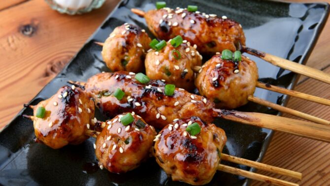 Japanese Teriyaki Chicken Balls